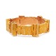 Lapponia Armband aus 14kt Gold von Björn Weckström 1972. Breite: 1,8cm. L: 
18,5cm