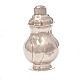 18th century tea caddy by Detlef Pape, Copenhagen, 1755. H: 13cm