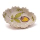 Northgerman early 19th century faience sugar tray from Kellinghusen. H: 4,2cm. L: 14,2cm